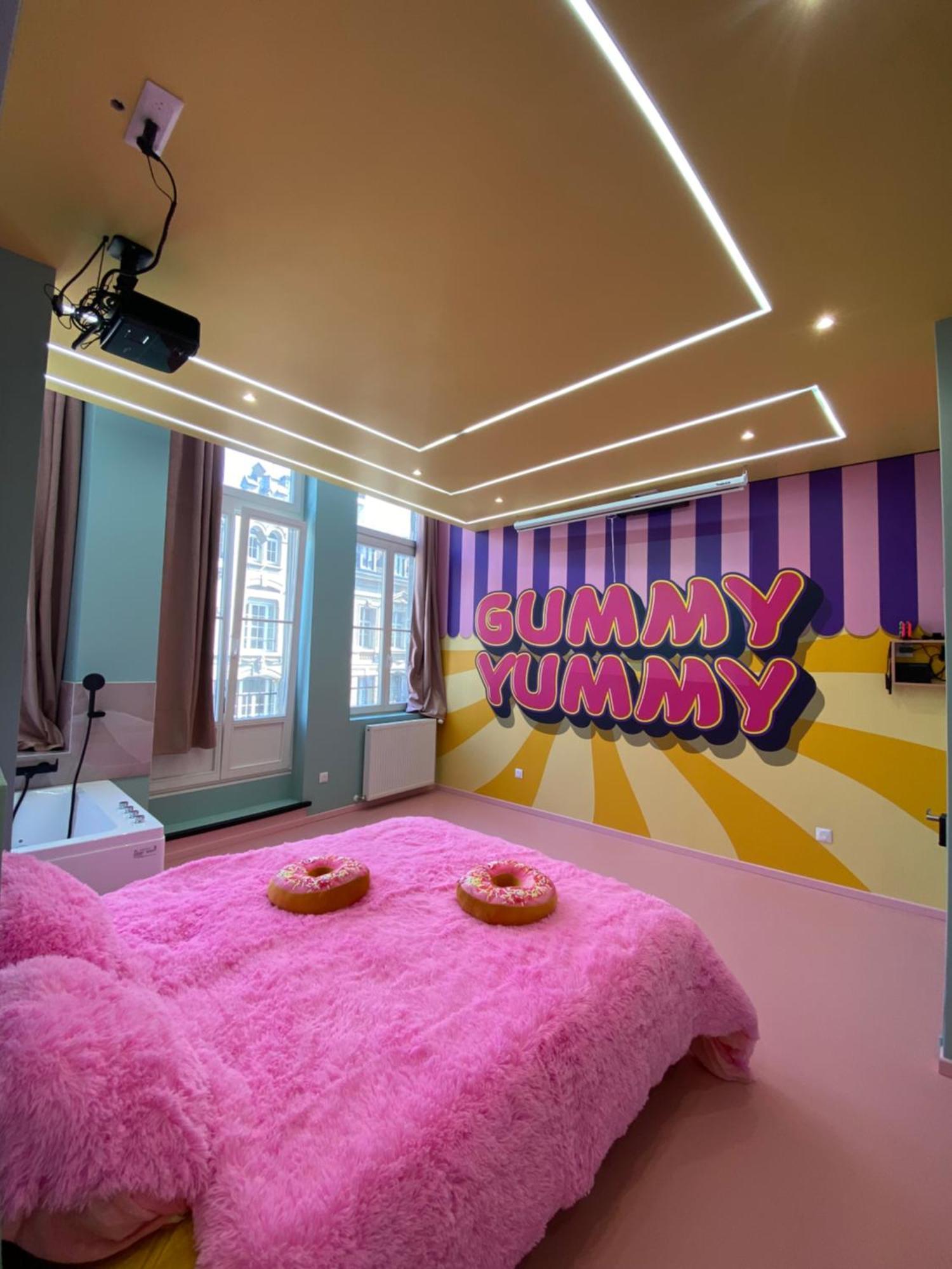 Capsule Bonbon - Balneo - Sauna - Billard - Nintendo Switch Douai Eksteriør bilde
