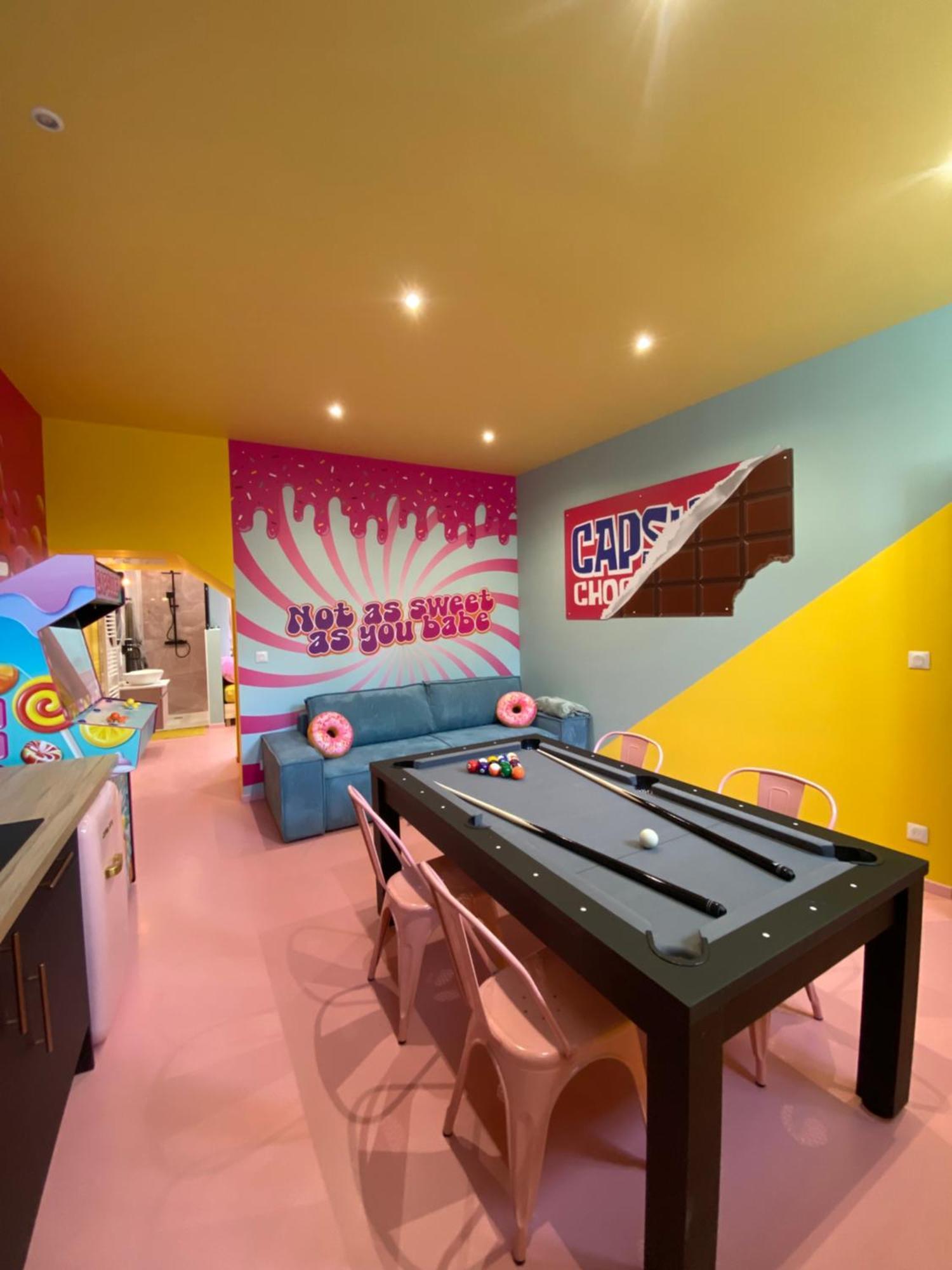 Capsule Bonbon - Balneo - Sauna - Billard - Nintendo Switch Douai Eksteriør bilde