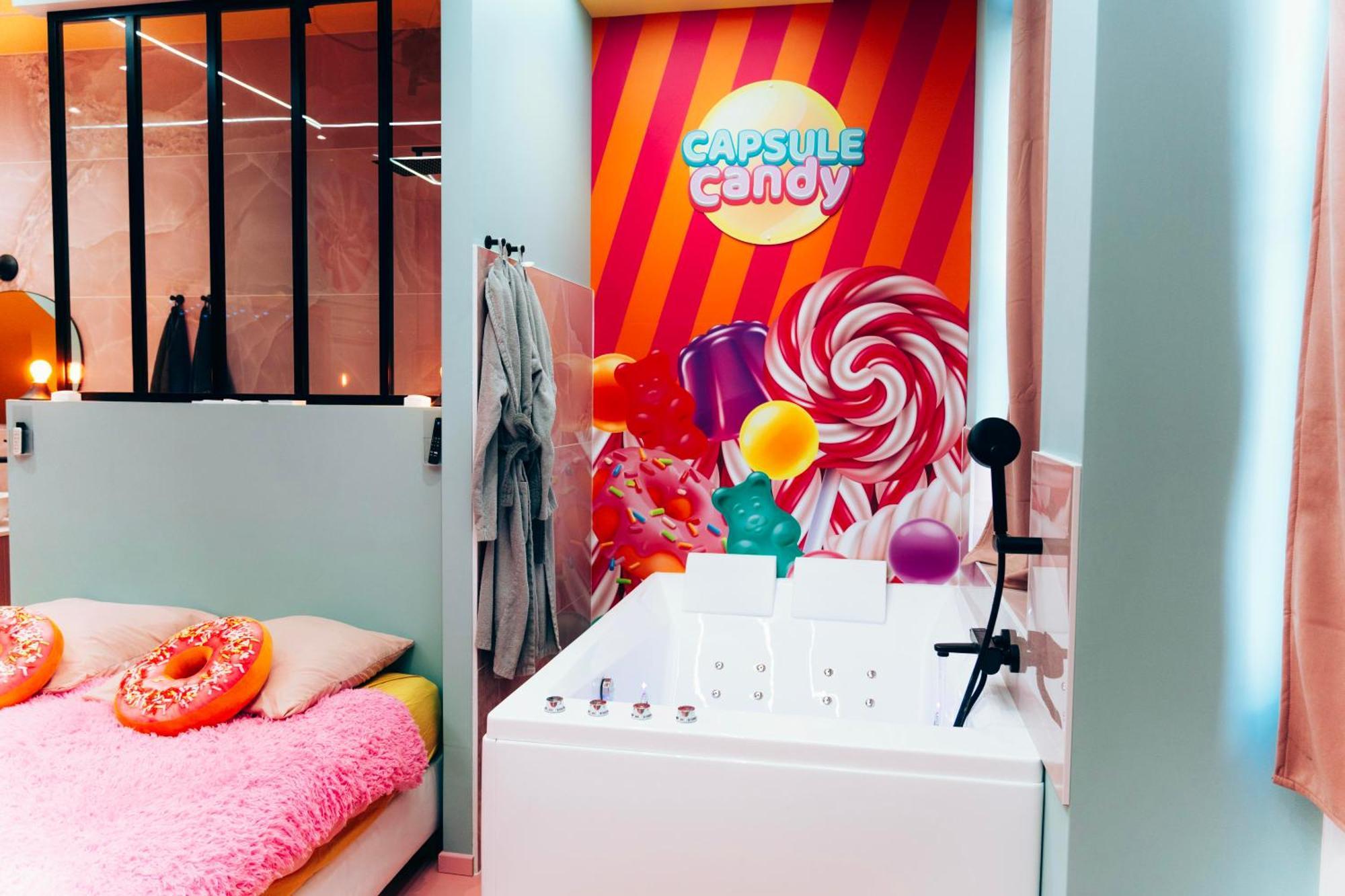 Capsule Bonbon - Balneo - Sauna - Billard - Nintendo Switch Douai Eksteriør bilde