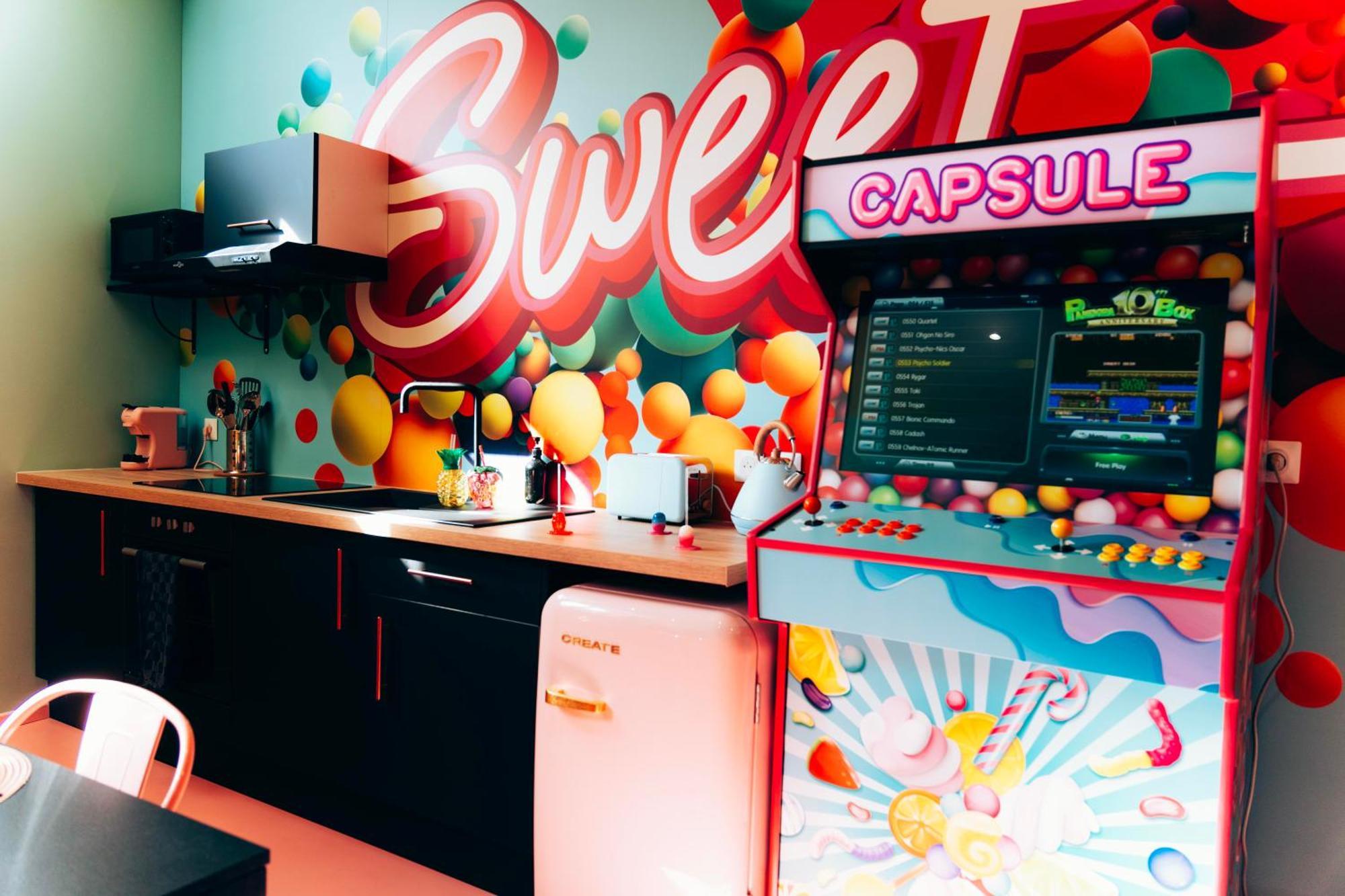Capsule Bonbon - Balneo - Sauna - Billard - Nintendo Switch Douai Eksteriør bilde